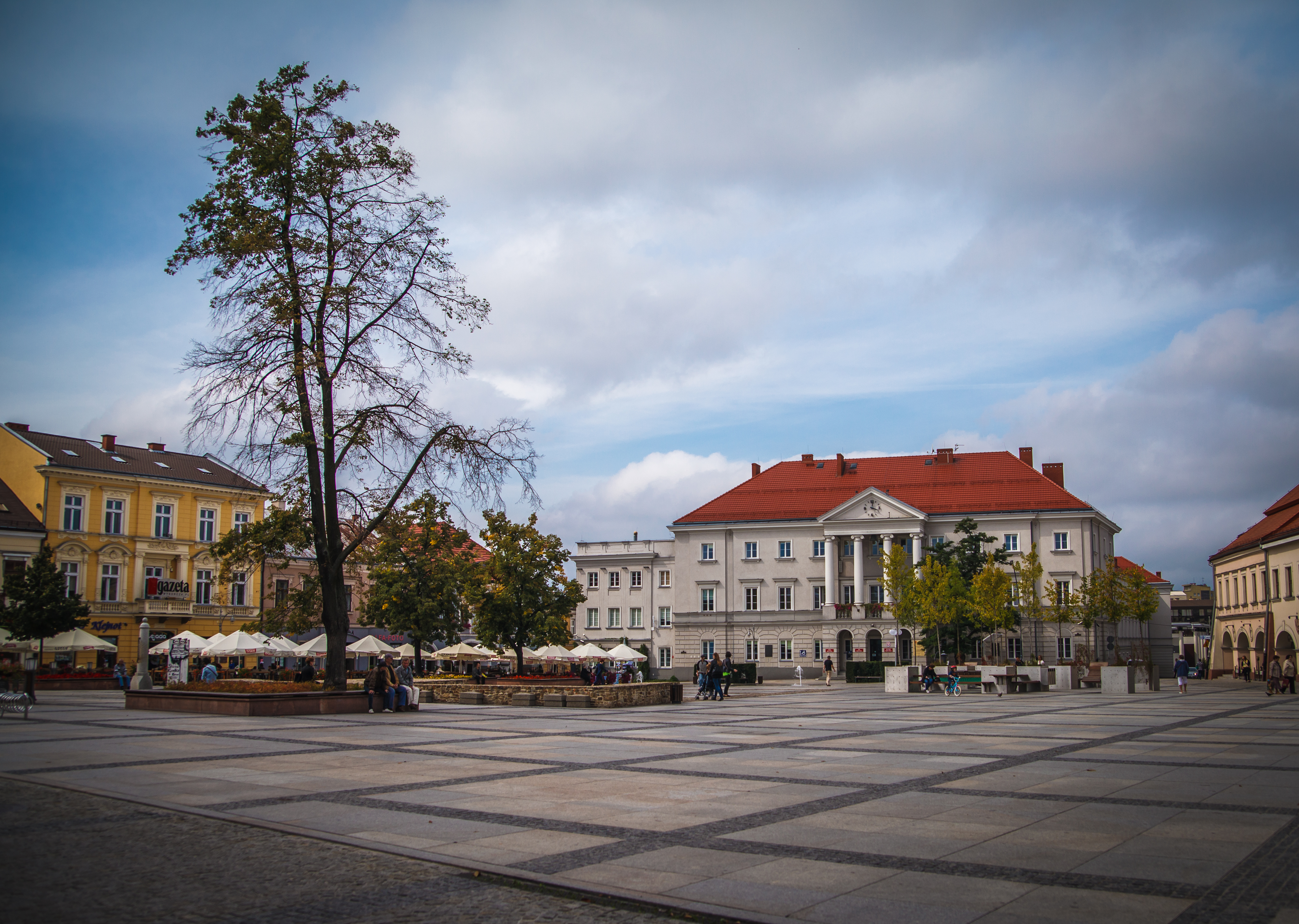 Rynek w Kielcach - centrum starego miasta