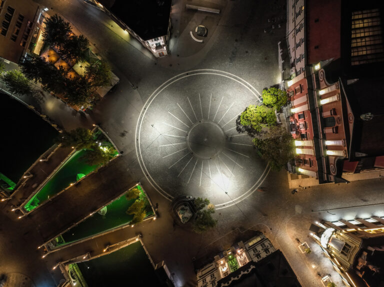 Tromostovje Potrójny Most Lublana rzeka Ljubljanica