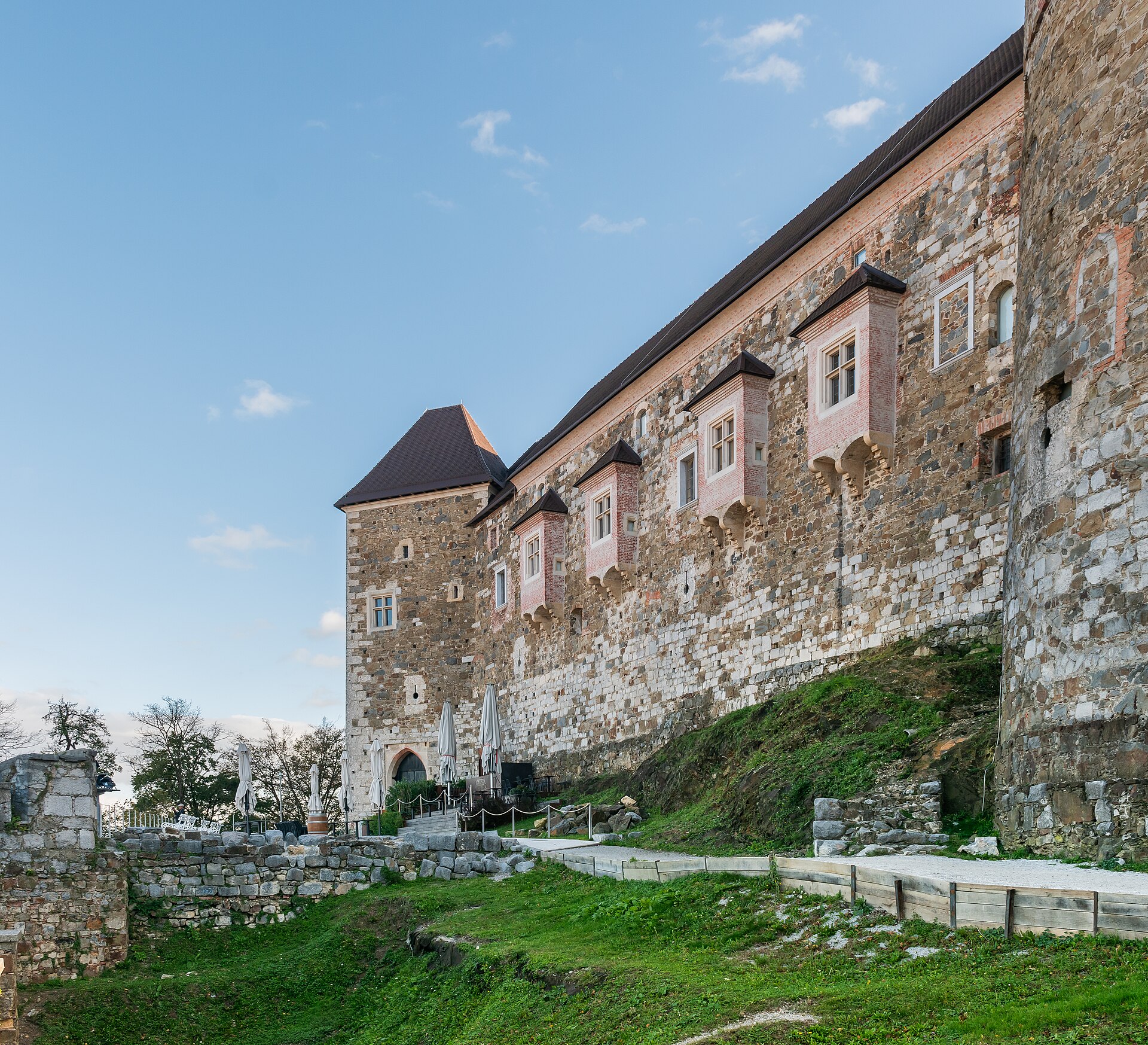 Zamek Lublański Ljubljanski Grad wzgórze